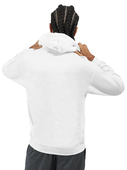 It Always Seems Impossible Until It's Done - Quote by Mandela Pullover Hoodie - White