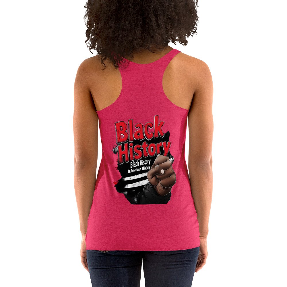 Be You Women's Racerback Tank - Black History